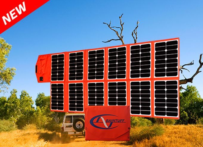 baintuff 180w folding solar blanket