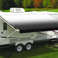 Carefree 21ft Black Shale Fade Roll Out Awning (No Arms). c/w Black Springs. FR216E00