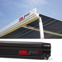 Fiamma F45 S Deep Black 260 Royal Grey Awning. 06759H01R