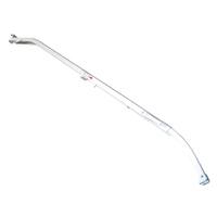 Carefree White Curved Hardware Bent Top & Bent Leg. 750512WHT