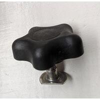 Carefree Black Knob W/ Nutsert for Rafter VI. R00486
