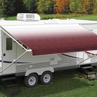 Carefree 10ft Burgundy Shale Fade Roll Out Awning (No Arms). FF106A00HM