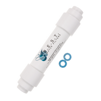 BEST RV Inline Water Filter - 322 B - Bare Threaded Ends