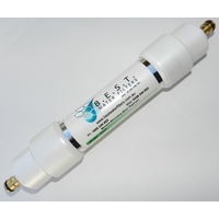 BEST RV Inline Water Filter - 322 HB - inline water filter - BRASS ends