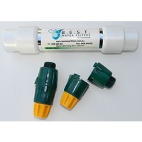BEST RV Inline Water Filter - 322 HL - Hose Link Ends