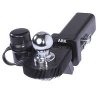 Ark Black Shin Protector W/H Ball Cover. SPC50D