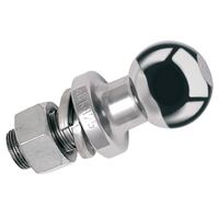 3.5TON 50mm Chrome Tow Ball Shank 7/8" x 51MM. TB35C