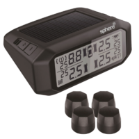 Sphere Solar Powered TPMS Kit with 4 External Sensors. MATA-1E