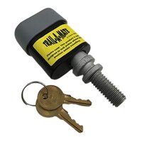 Trail-A-Mate Jockey Wheel Clamp Anti-Theft Lock. atl