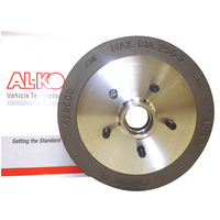 Alko 10" X 2-1/4" Ford Stud Pat Elect Hub Drum Mach 4 Slimline. 438209