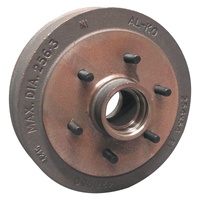 Alko 10" X 2-1/4" Landcruiser 6 Stud Parallel Elect Brake Drum. 428220
