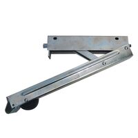 Alko 500mm Corner Steady W/Wheel-Plated Hex Drive. 654530
