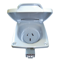 CMS 10AMP Double Pole Auto Switch Socket Outlet. JOL10WT
