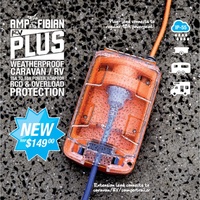 AMP-Fibian Rv-Plus 15AMP To 10AMP Adapter W/Overload+RCD.68714
