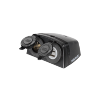 Accessory Socket Surface Mount Twin Accessory / Dual Usb H/D .81168BL