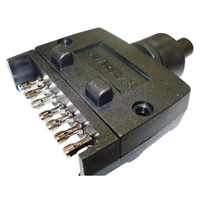 Narva Trailer Plug 7pin Flat Blister Pack. 82141BL