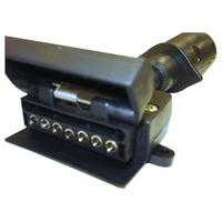 Narva Trailer Adaptor 5 Pin Large Round Car To 7 Pin Flat Van. 82240BL