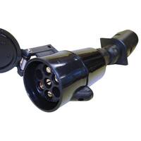 Narva Trailer Adaptor 7 Pin Large Rnd Car To 5 Pin Large Rnd Van. 82255BL