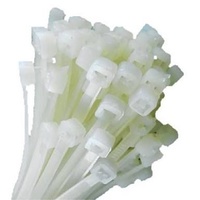 3.6x200mm Cable Tie White 100pcs/Bag. TS1-1-36200N