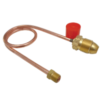 Copper Pigtail Pol 1/4inv FLR 450mm Long. 6360510/KE-RE912FS20