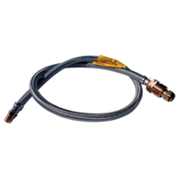 8mm S/S Flexible Hose 900mm For Single Bottle Kits. FPT1504