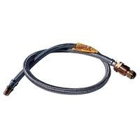 8mm S/S Flexible Hose 900mm For Double Bottle Kits. FPT1524