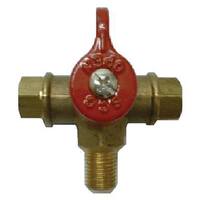 Manual Change Over Valve T/S Twin Stage Single Gas Regulator. 2150-MC-Y/MI-2150MC
