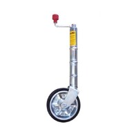 Alko Premium 200mm Jockey Wheel - Extra Height with No Clamp