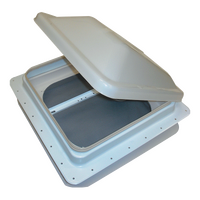 COAST RV 14x14 White Std Wind-up Roof Vent