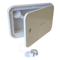 Door Set for Water Filler Inlet - White. XC9DOOR01