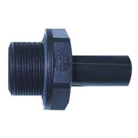 JG Plastic 12mm x 1/2" BSP Straight Male Stem Adaptor. PM051214E