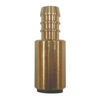 JG 12mm 1/2" Tube to Hose Brass (Silver in Colour). NC990