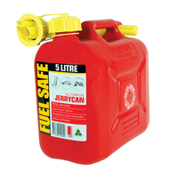 Fuel Safe Plastic 5L Fuel Can. FC05R