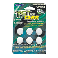 CAMCO TST TAB BLACK & GREY WATER TANK DEODORISER 6/PACK. 41152