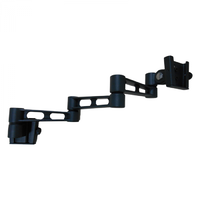 Sphere S2 Black Triple Arm Tv Bracket. 322LB
