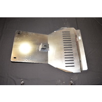 4WD - BASH PLATES (2) -  INC H'WARE -TOYOTA LANDCRUISER 100 SERIES 99-07 IFS - PLATES 1 & 2 - COVERS FROM RADIATOR TO REAR CROSSMEMBER