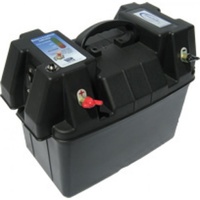 BAINTECH Power Battery Box - 185mmW x 325mmL x 200mmH (BQ 12)