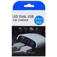 BAINTECH Dual USB Charger with LED Display 3.4A