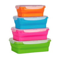 SILICONE COLLAPSIBLE RECTANGLE CONTAINERS