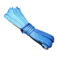 Synthetic Winch Rope - 25M x 10MM (BLUE)
