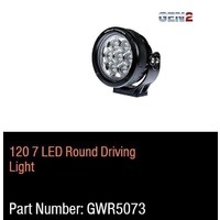 Great Whites - Gen 2  - 120mm 7 LED Driving Light Round  9-32V DC