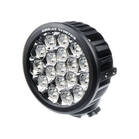 Great Whites - LED Driving Light Round 9-32V DC (LEDs 18 x 5W) 10 Deg Optics