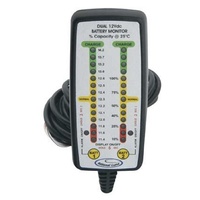 Dual Battery Kit LED Monitor - Discharge / Overcharge Alarm - DIY Fit - NLBMDA