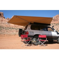 Eezi Awn Bat 270 Awning RH side - fits on drivers side of vehicle and opens along side and rear of vehicle 270 degrees, includes 3 integrated support 