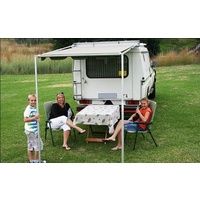 Eezi Awn Spoyla Series 2000 Hard Case Side Awning Spring Loaded Retractable 1.5m Wide x 2.1m Out 