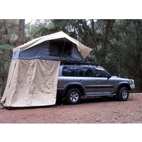 Aventa T-Top Roof Tent Series v2 - 1.3m Wide x 2.4m Long including Annexe with floor