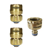 HOLMAN 12MM BRASS HOSE CONNECTOR SET