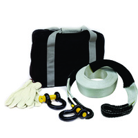 4WD - 4 PIECE SNATCH KIT INC. CARRY BAG/SNATCH/2X4750SHACKLE/GLOVES