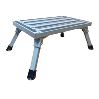480MM X 300MM X 220MM METAL CARAVAN STEP FOLDING LEGS – 200KG WEIGHT RATING