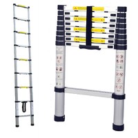 2.6m Portable telescopic ladder with carry bag